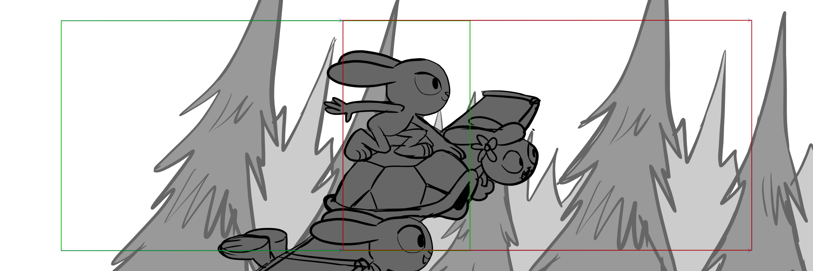 Venom Wars — Escena 14, panel 6, storyboard by Melissa Ballesteros